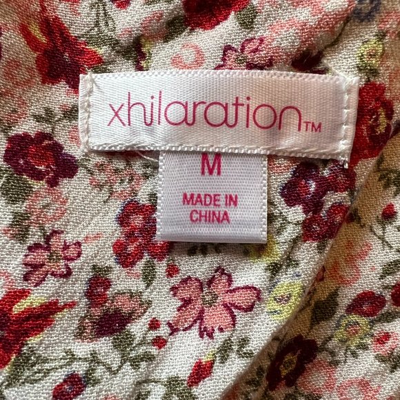 Xhilaration Floral Print Dress Size Medium - Picture 6 of 7